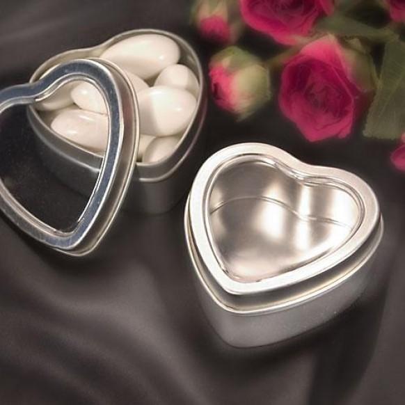 Heart Shaped Boxes / Mint Tins Wedding Favors 1180951 Weddbook
