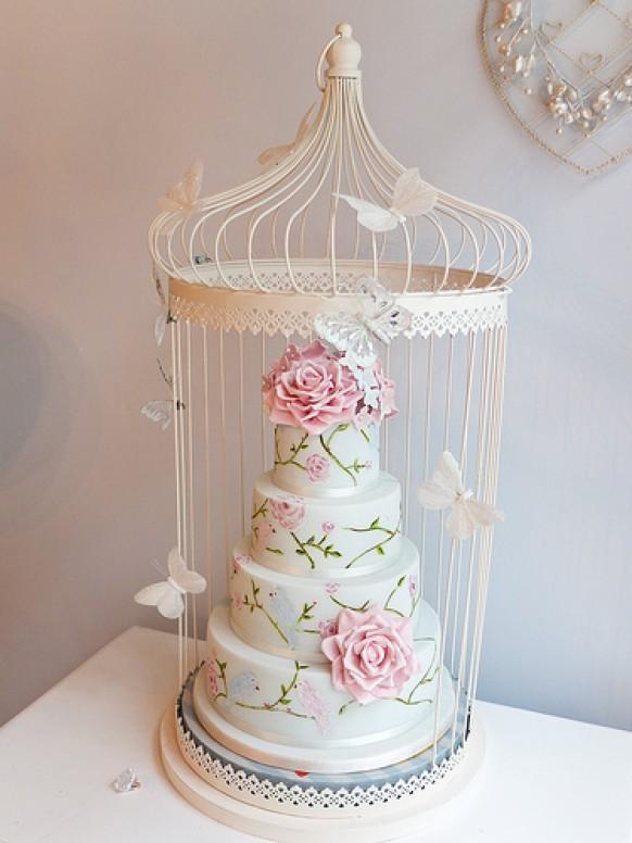 Wedding Cakes Birdcage Cake 1987889 Weddbook