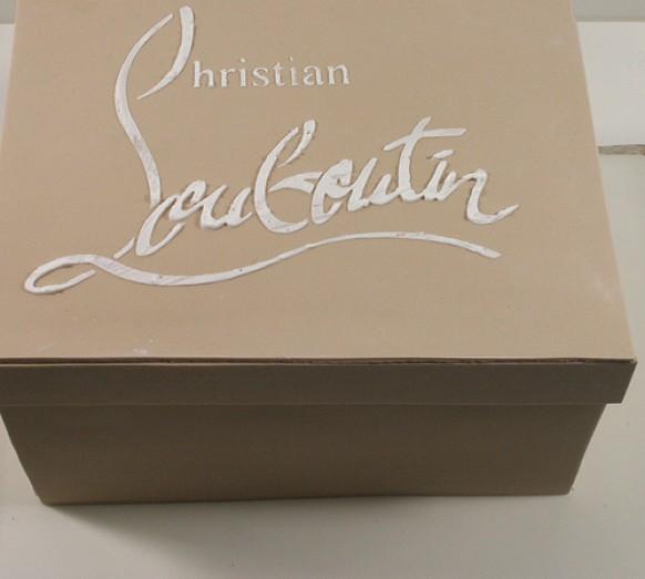 Boîte À Chaussures Christian Louboutin Gâteau #1987941 - Weddbook