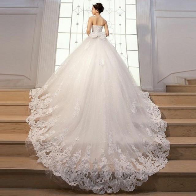 2014 New Whiteivory Wedding Dresses Bridal Gown Size 2 4 6 8 10 12 14 16 18 20 2041560 Weddbook 
