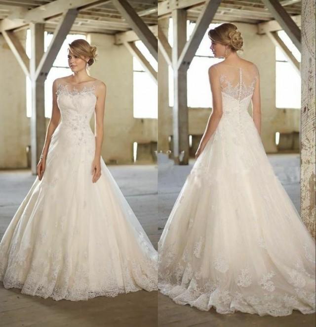 2014 New Whiteivory Wedding Dress Custom Size 2 4 6 8 10 12 14 16 18 20 22 2042186 Weddbook 