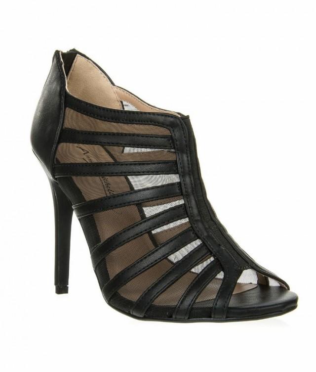 see through heel boots