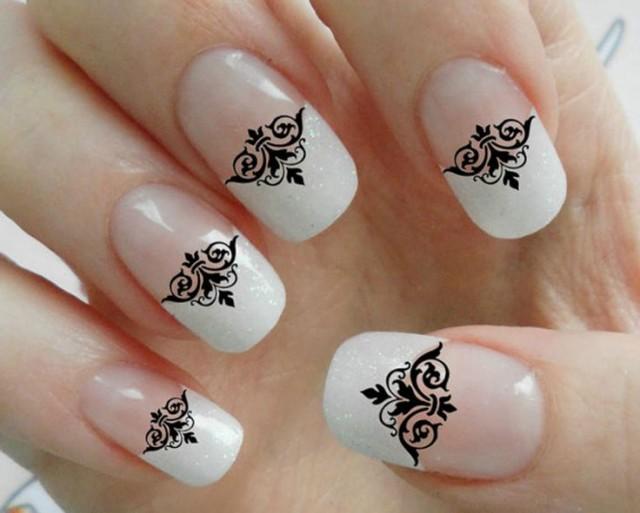 Gothic Nail Decals - wide 8