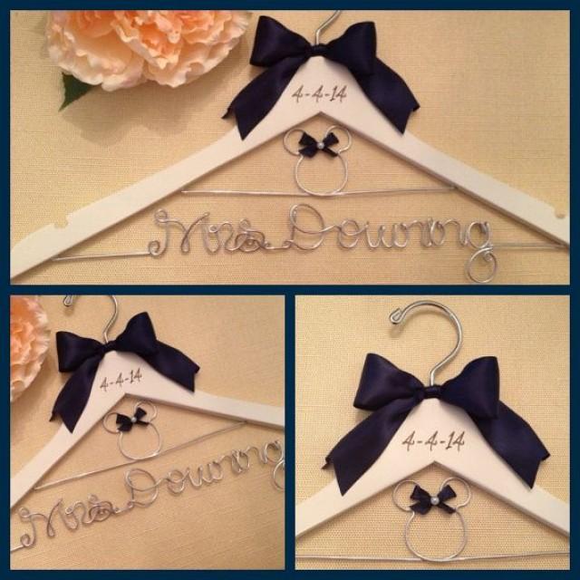 Disney Wedding Disney Bride Hanger Minnie Mouse Hanger