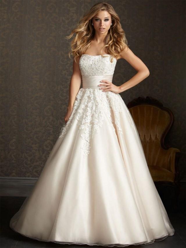 New Whiteivory Wedding Dress Custom Size 2 4 6 8 10 12 14 16 18 20 22 2012 2154869 Weddbook 