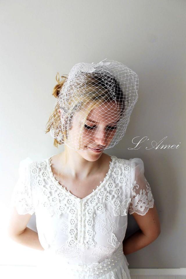 Blusher Veil Pure White Wedding Veil 2229505 Weddbook