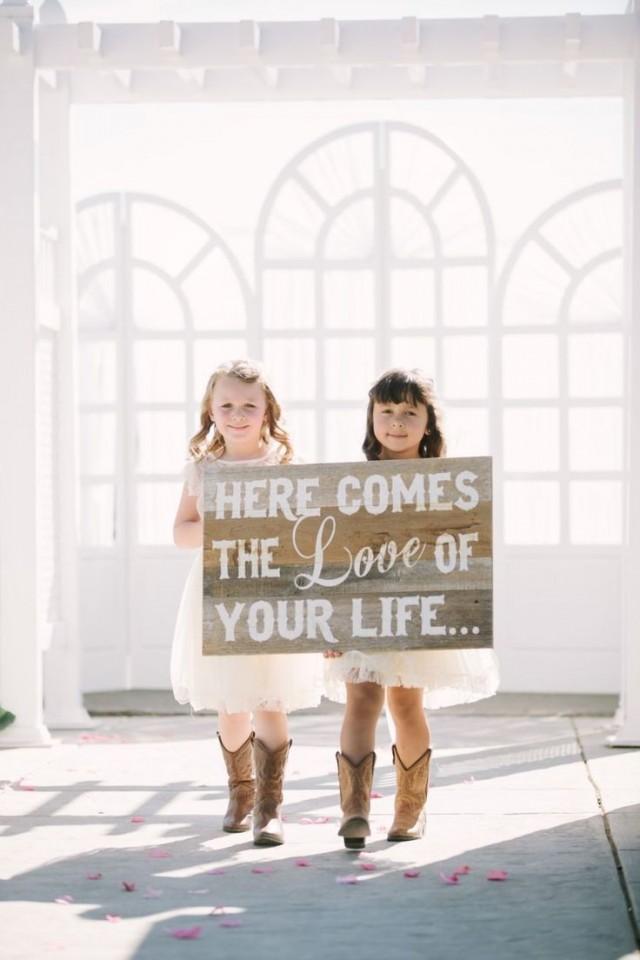 Flower Girls Ring Bearers Country Wedding Ideas 2533470