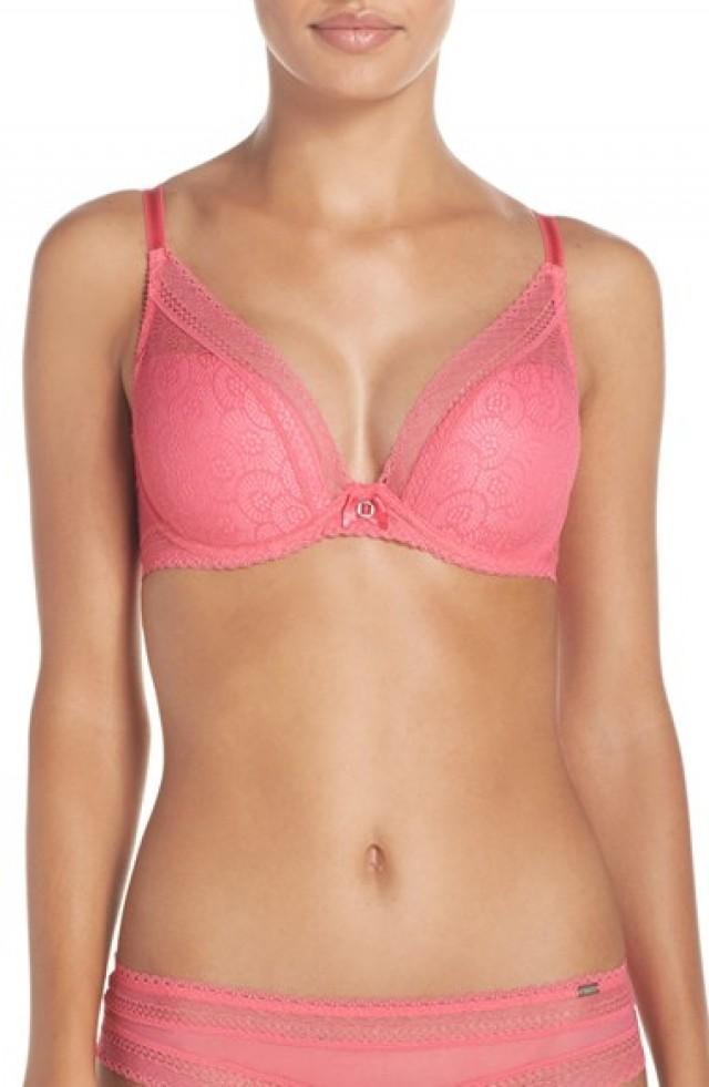 Chantelle Intimates 'Festivite' Underwire Plunge Contour Bra 2633762