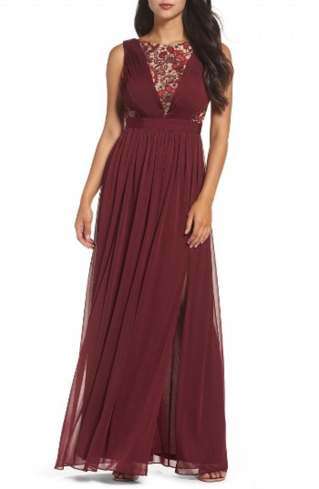 sequin tulle gown