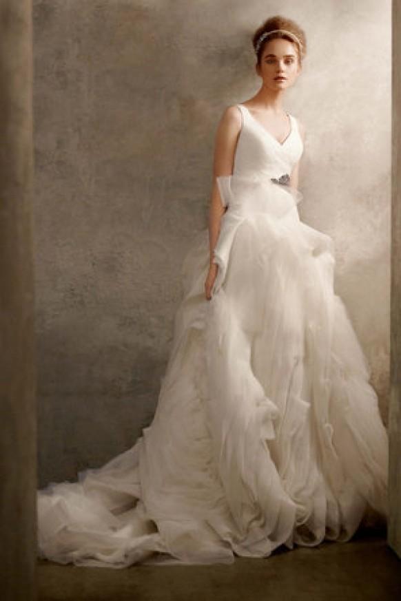 Glamour Exclusive: The Latest White by Vera Wang Wedding Dress for