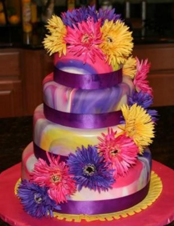 Fondant Cake - Fondant Wedding Cakes #796771 - Weddbook
