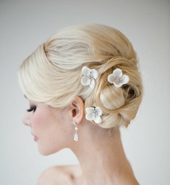 Gorgeous Wedding Hair Sleek Wedding Bun 797956 Weddbook