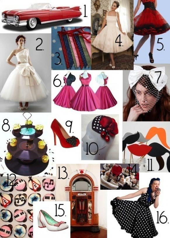 50s Wedding 50S Style Wedding 799573 Weddbook