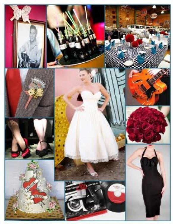 50s Wedding 50S Style Wedding 799579 Weddbook