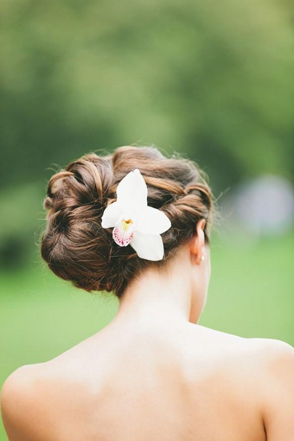 Simple Wedding Hairstyles Wedding Side Updo Hairstyle 920581