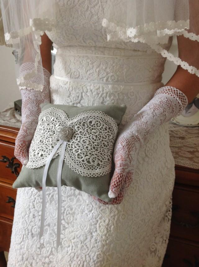 Wedding Ceremony Accessories Ring Bearer Pillow 2260952 Weddbook