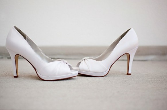 White Wedding Shoes #796674 - Weddbook